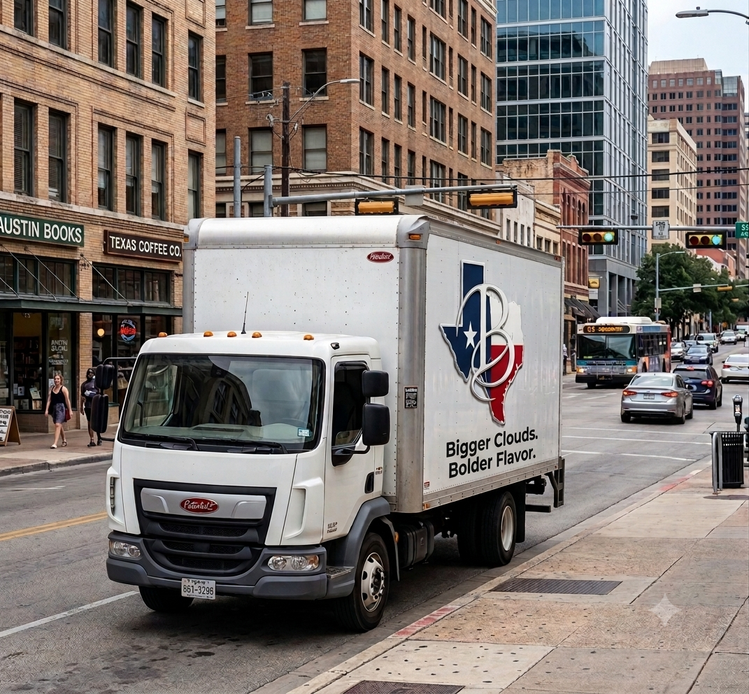 Wholesale delivery to Austin retailers