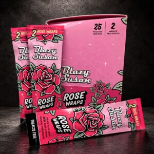 BLAZY SUSAN ROSE WRAP 2PK 25CT