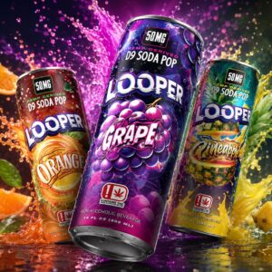 LOOPER 50MG 4PK D9 DRINK