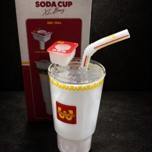 SODA  CUP GLASS BOTAL FANCY XL BONG'S