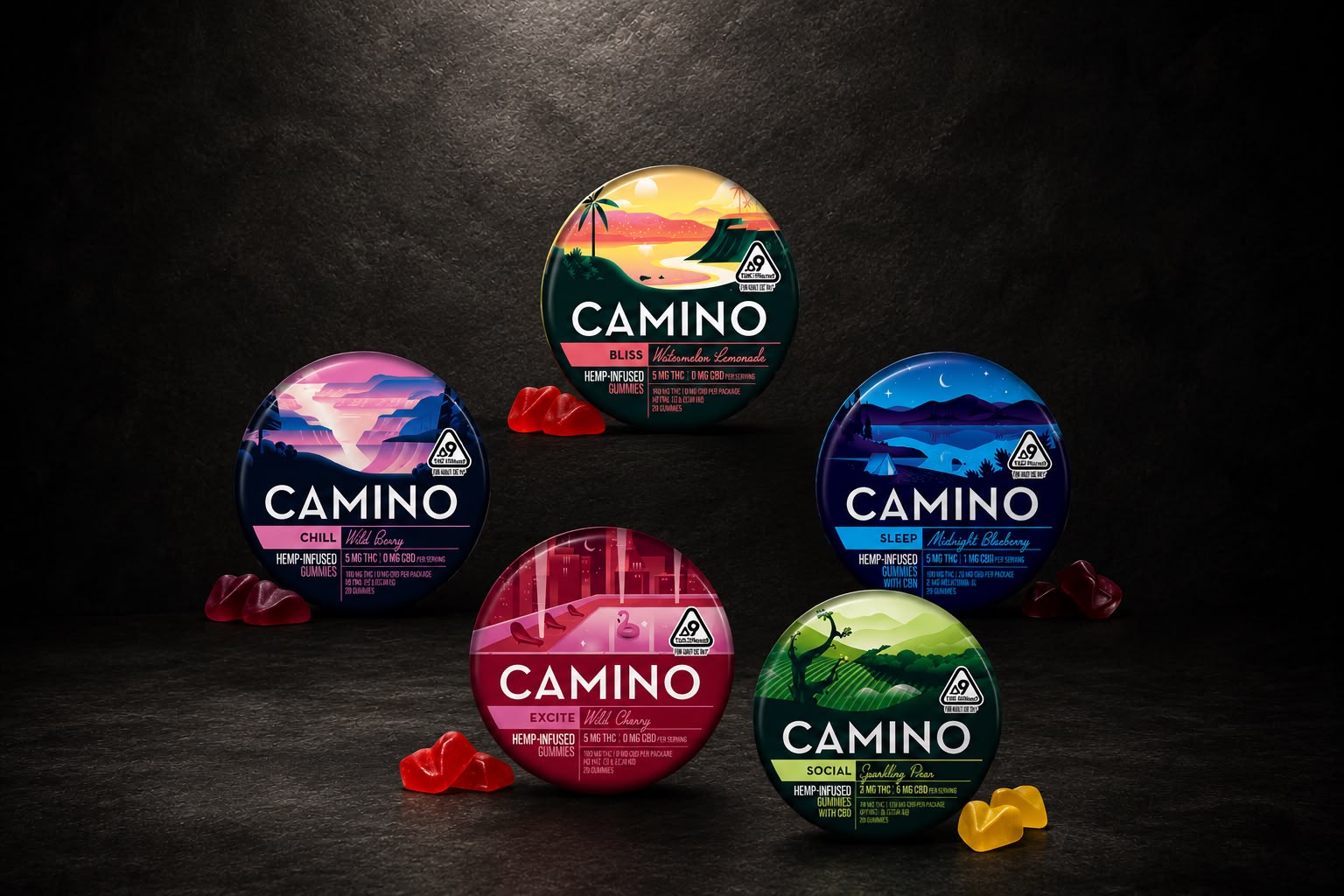 CAMINO HEMP-INFUSED GUMMIES - Image 2