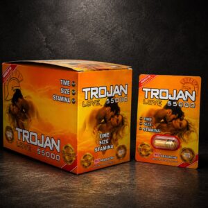 TROJAN LOVE 55000 24CT