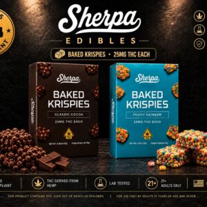 SHERPA BAKED KRISPIES EDIBLES
