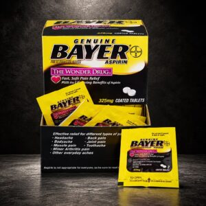 BAYER ASPIRIN DISPENSER 25CT.