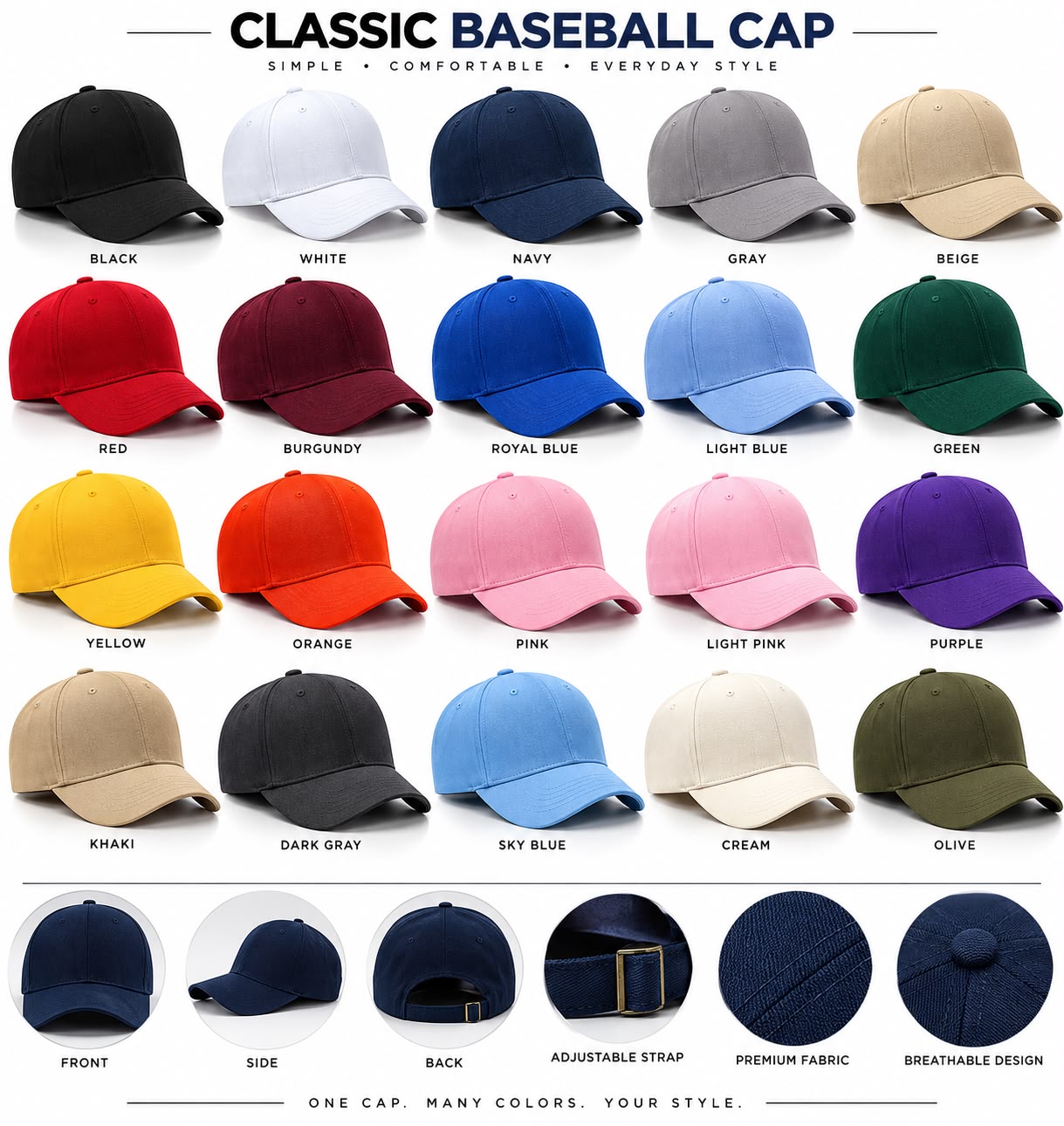 CLASSIC BASEBALL CAP